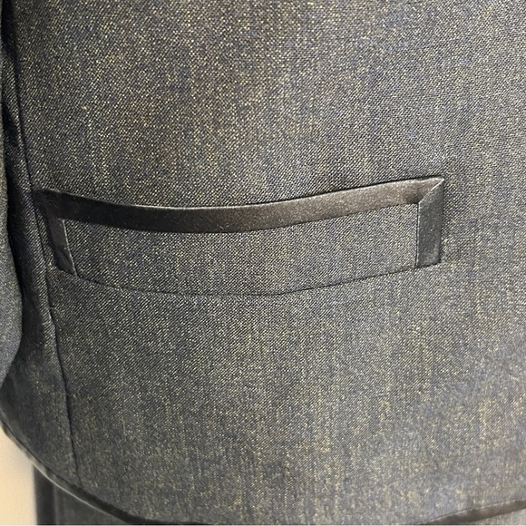 Vintage Bespoke Custom Tailored Dress and Jacket set in Wool and Silk lining - Picture 7 of 16